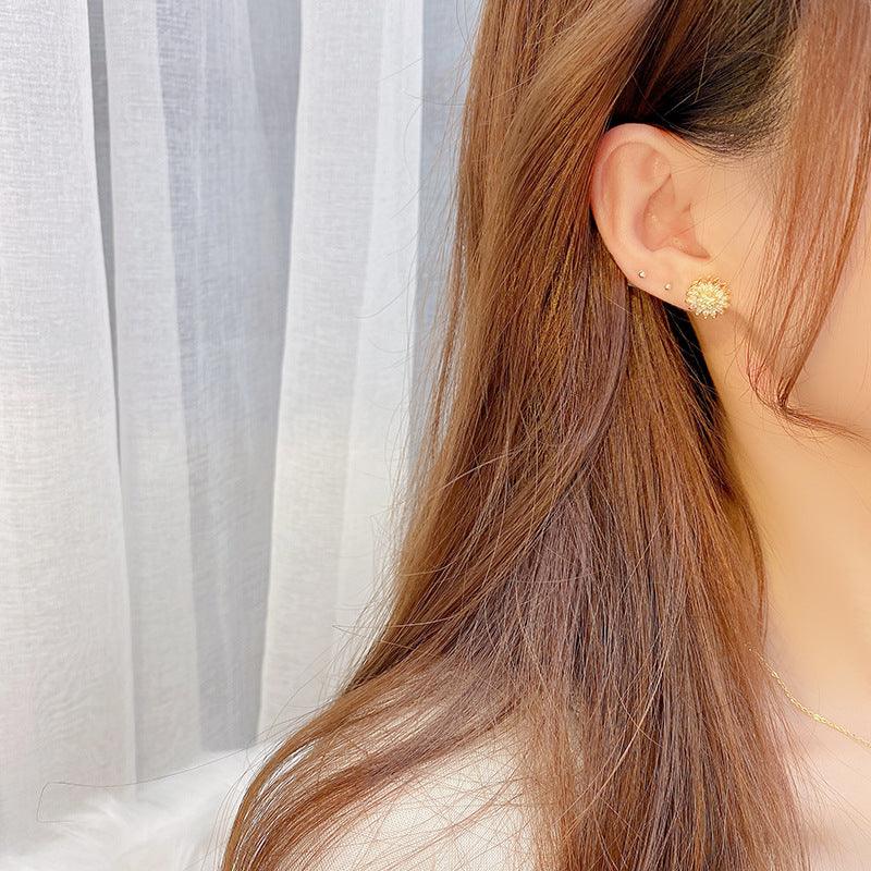 Spinning Sunflower Collection (Ring/Ohrringe/Halskette)