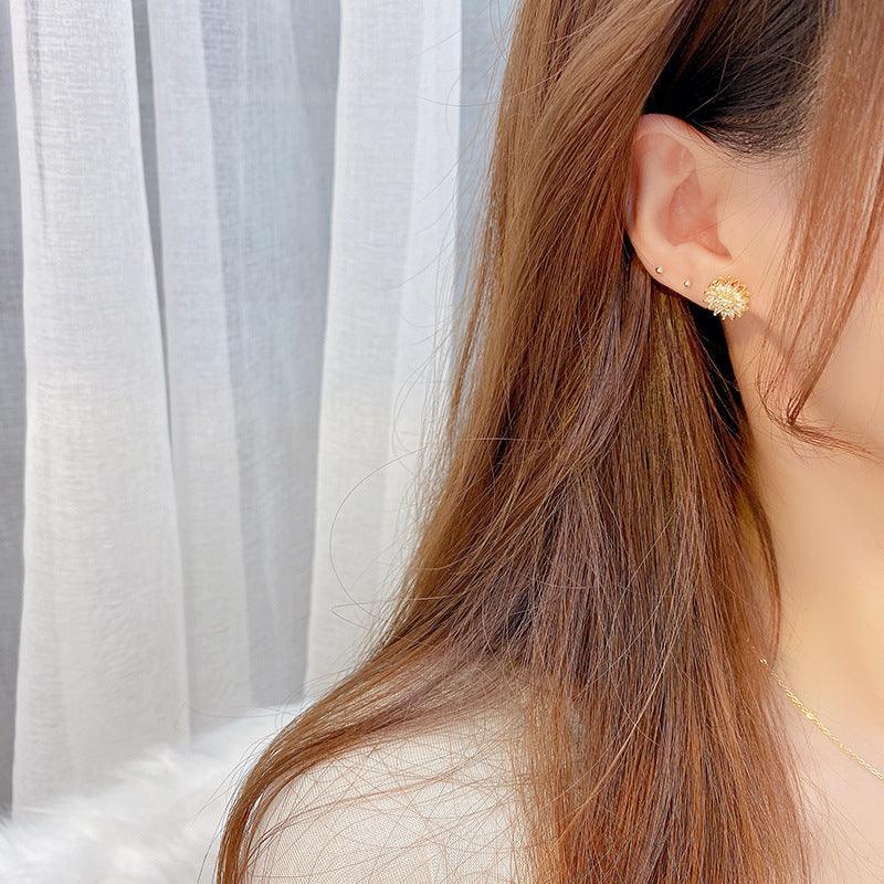 Spinning Sunflower Collection (Ring/Ohrringe/Halskette)