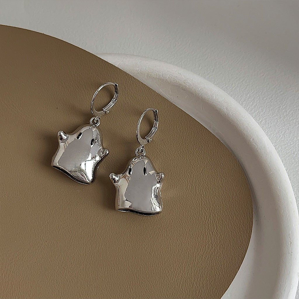 Gruselige Geister Huggie Ohrringe