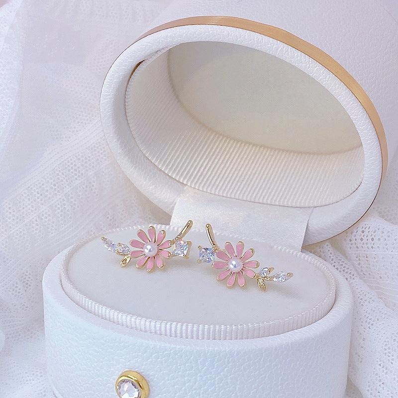 Frühlingsblumen-Ohrringe (4 Stile)