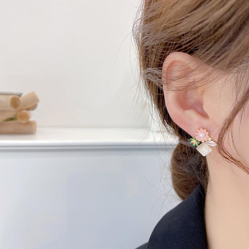 Frühlingsblumen-Ohrringe (4 Stile)