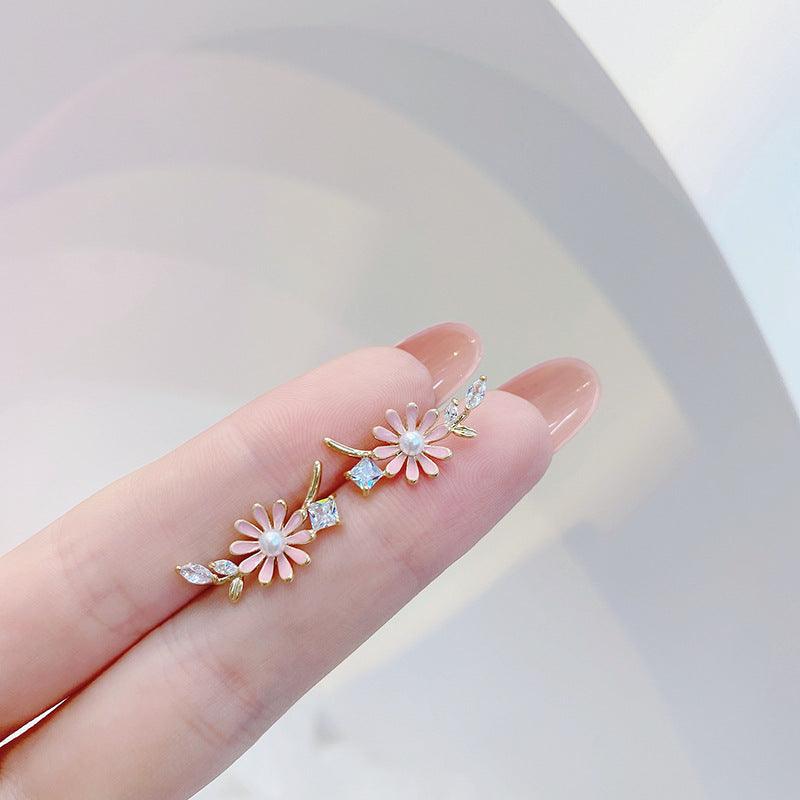 Frühlingsblumen-Ohrringe (4 Stile)