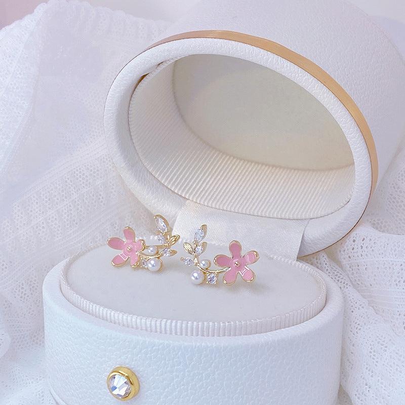 Frühlingsblumen-Ohrringe (4 Stile)