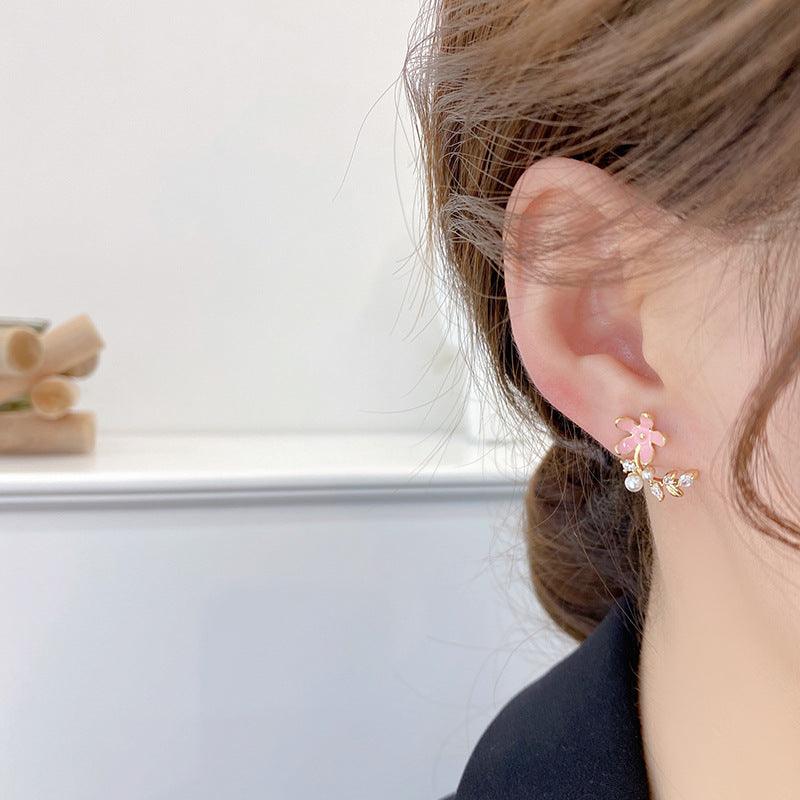 Frühlingsblumen-Ohrringe (4 Stile)