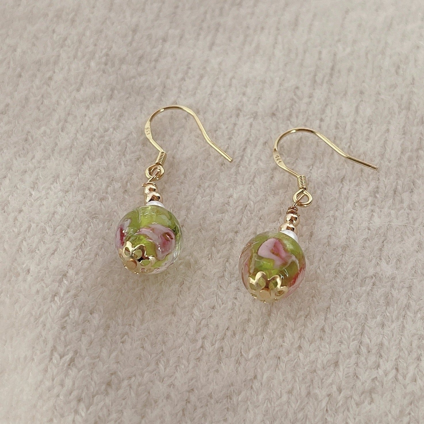 Frühlingsblumen-Ohrringe - Evanna