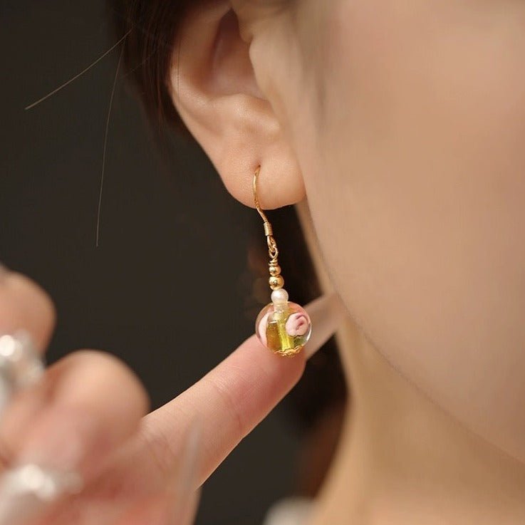 Frühlingsblumen-Ohrringe - Evanna