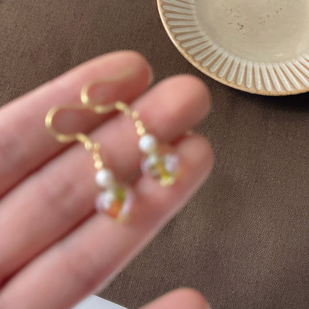 Frühlingsblumen-Ohrringe - Evanna