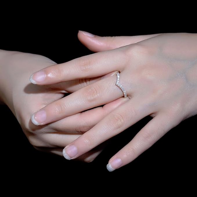 Carmiora - Sterlingsilber Stapelring