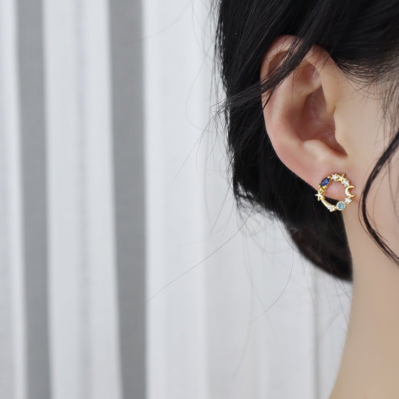 Sternennacht Ohrstecker