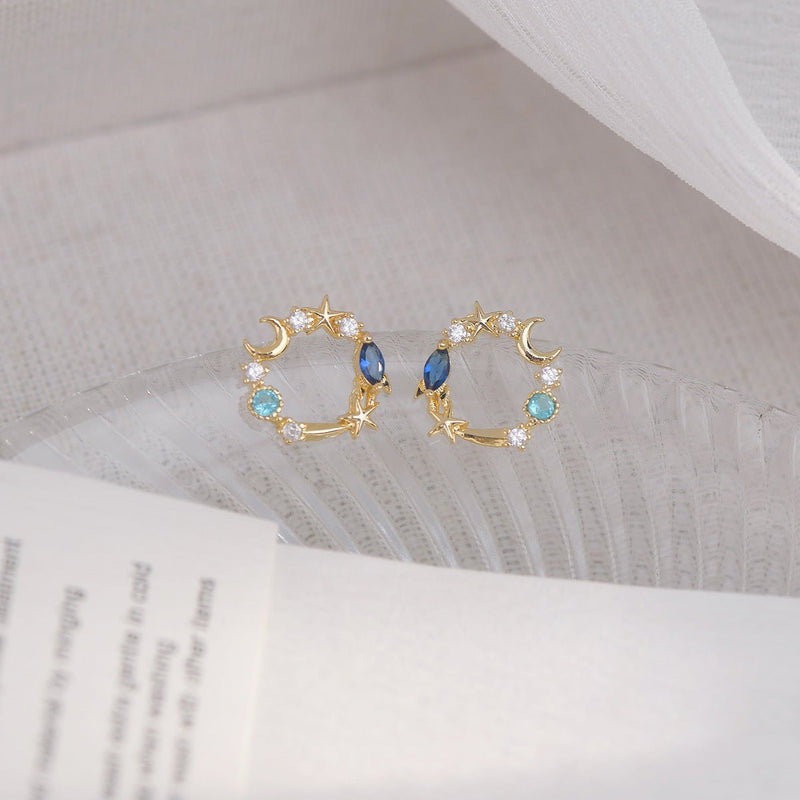 Sternennacht Ohrstecker