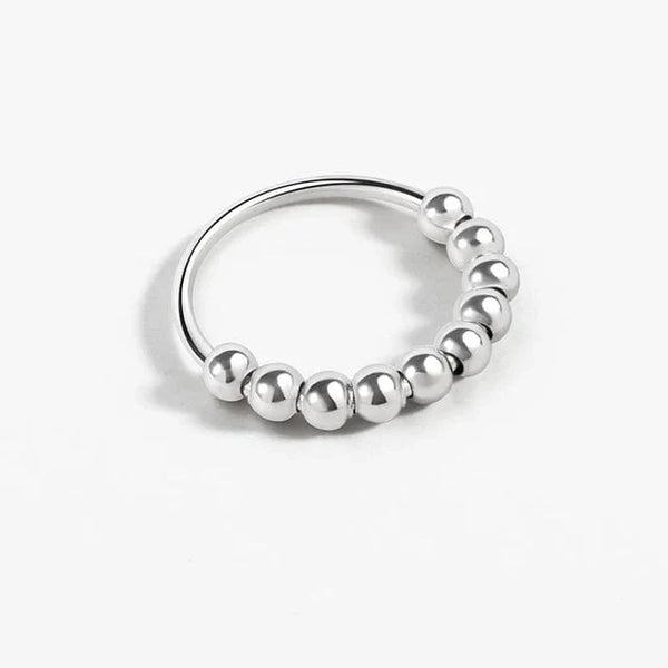 Sterling Silber Fidget Angst Ring