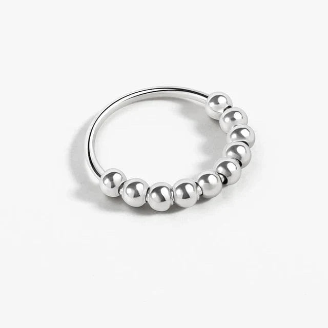 Sterling Silber Fidget Angst Ring