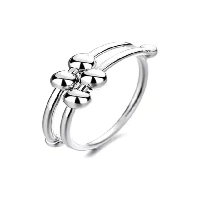 Fidget-Ringe aus Sterlingsilber