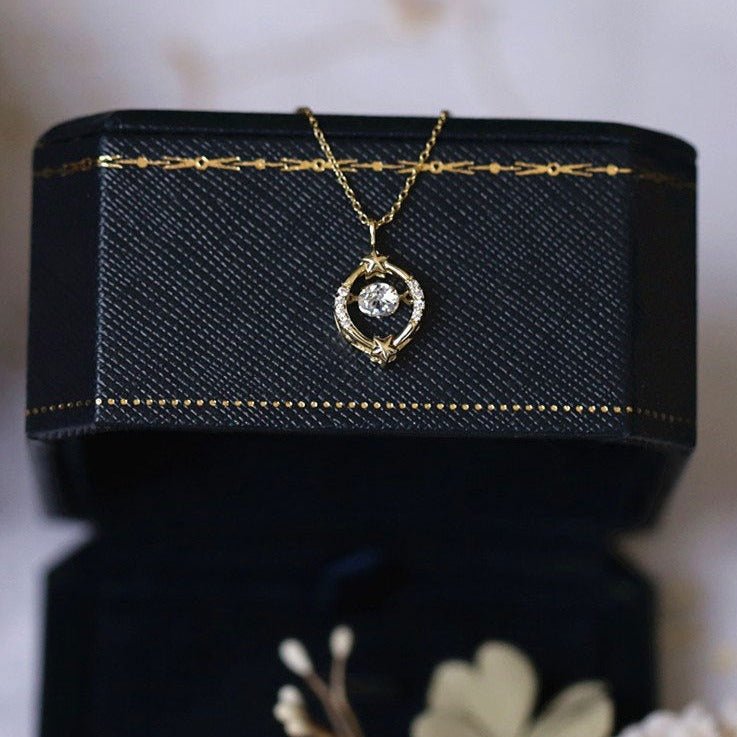 Supernova-Halskette (massives Silber)