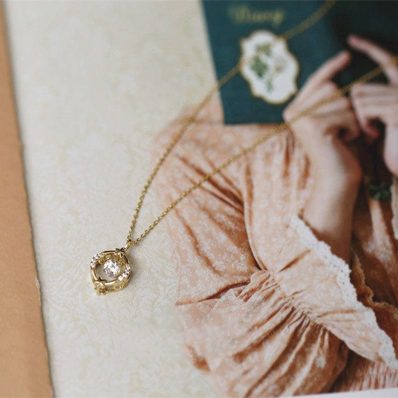 Supernova-Halskette (massives Silber)