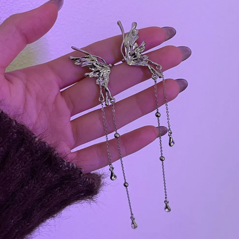 Chavri - Verwunschene Fee Clip-Ohrringe