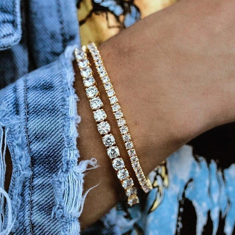 Carmiora - Zeitloses Tennis-Kettenarmband