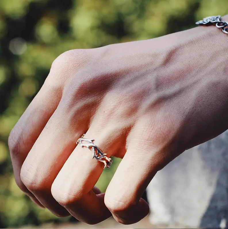 Carmiora - Spike-eleganter Ring