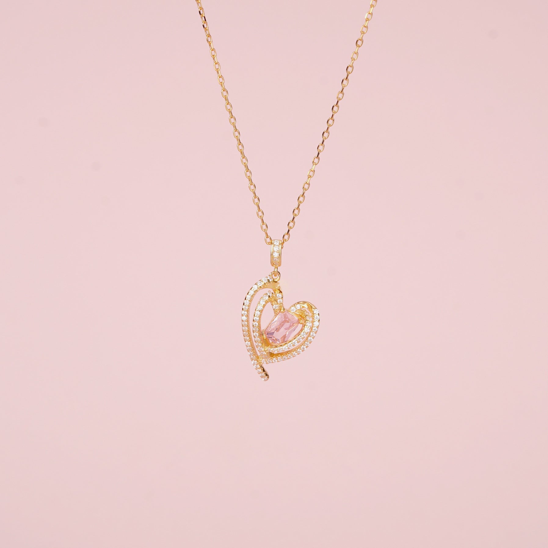 Halskette „True Love“ (massives Silber)