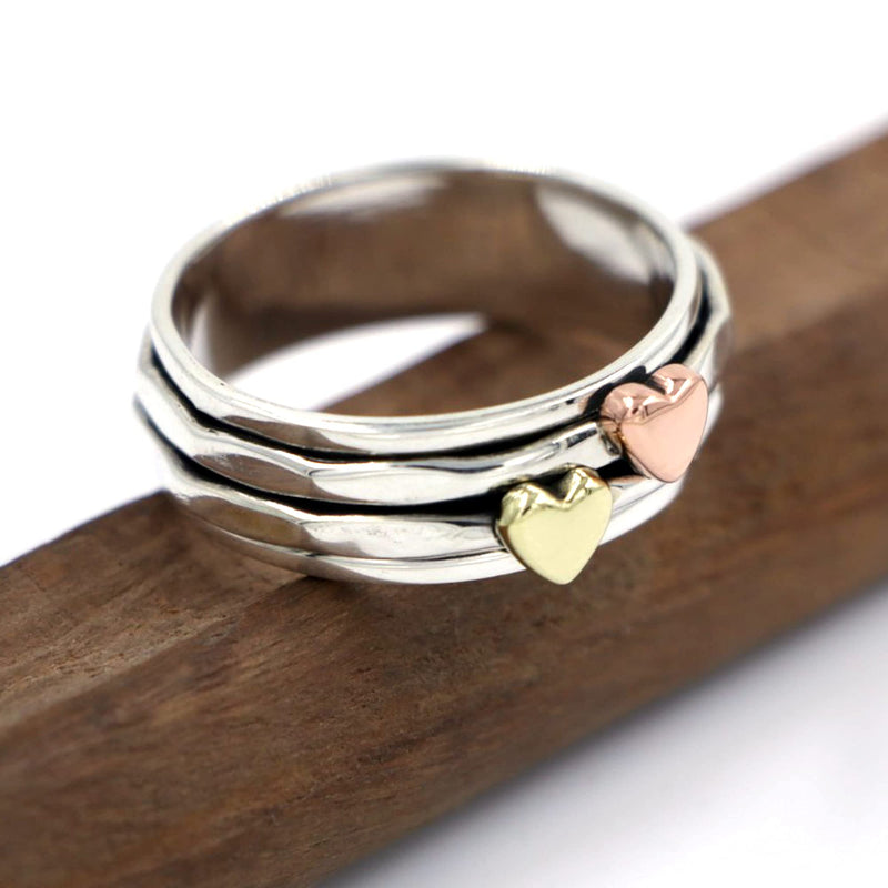 Zwillingsherz-Angst-Drehring