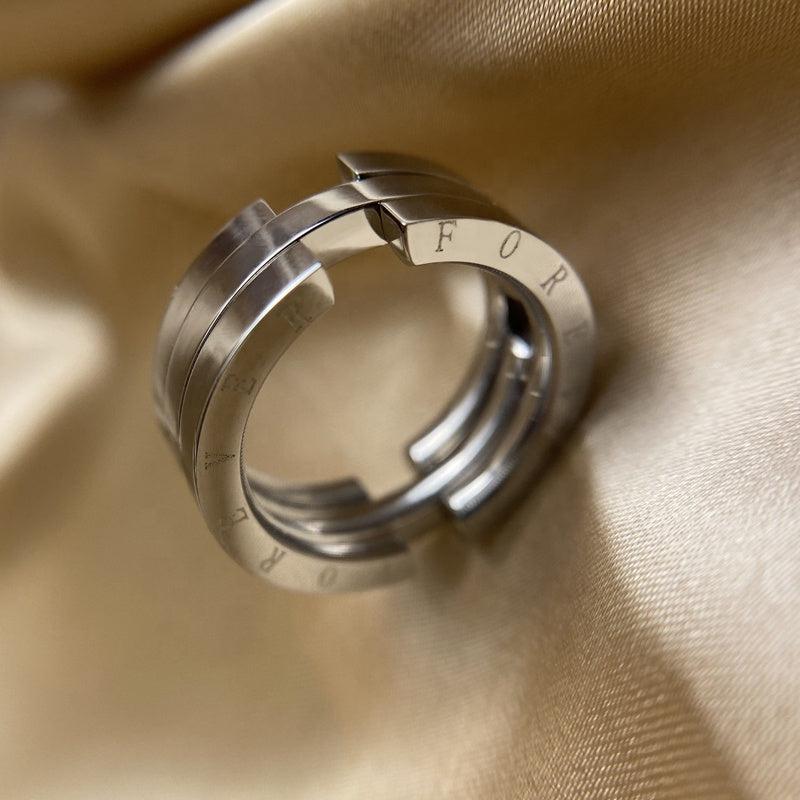 Einzigartiger, wandelbarer Anti-Angst-Stress-Ring