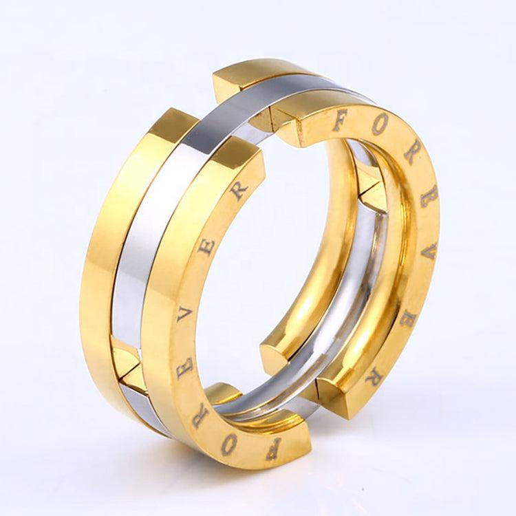 Einzigartiger, wandelbarer Anti-Angst-Stress-Ring