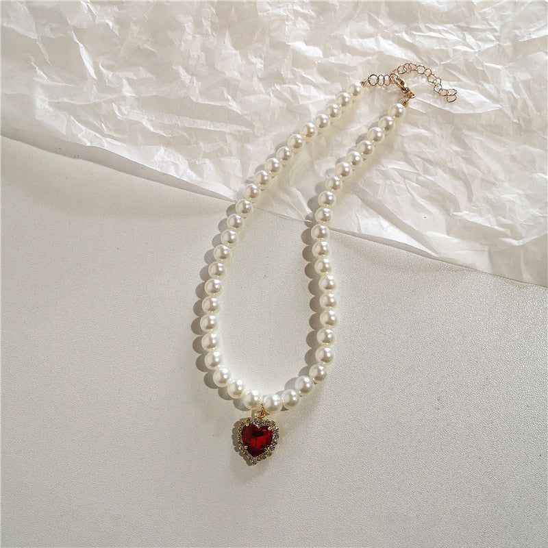 Von Faircycore inspirierte Choker-Halsketten-Kollektion