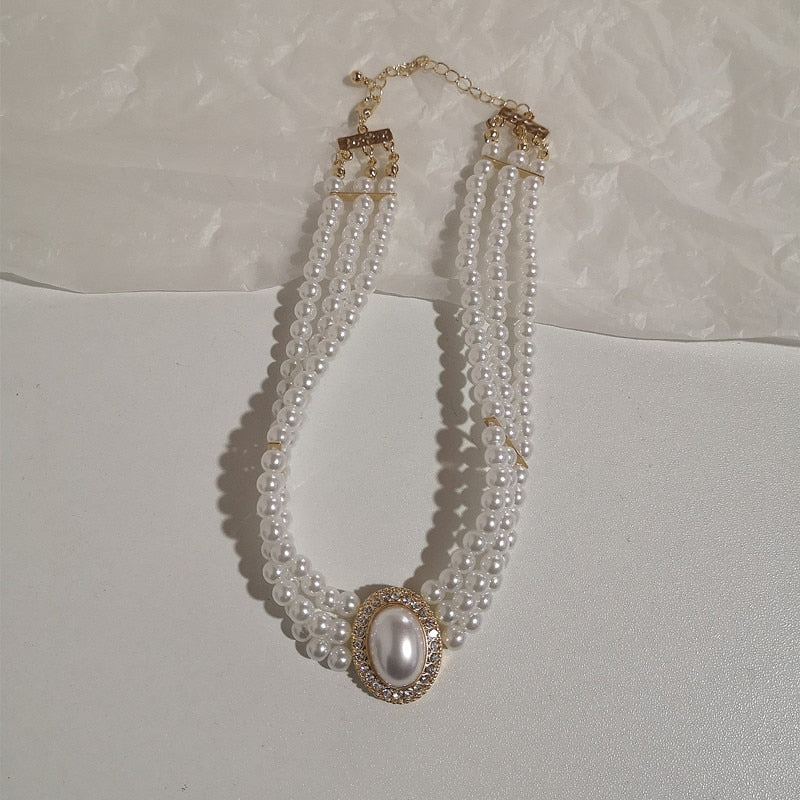 Von Faircycore inspirierte Choker-Halsketten-Kollektion