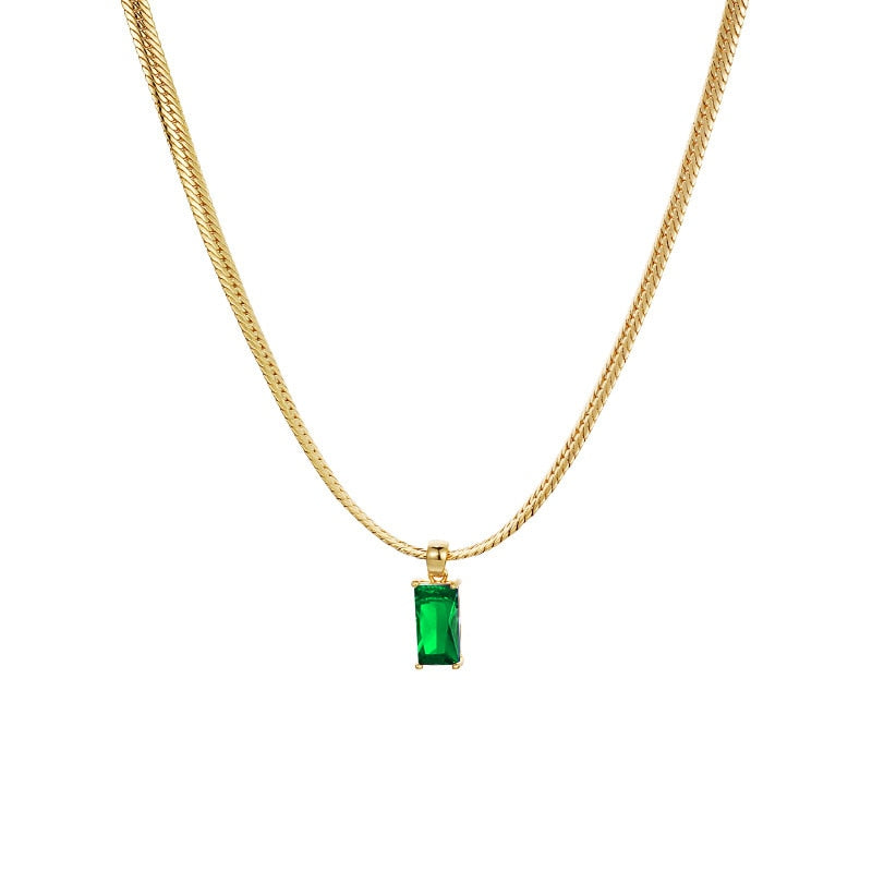 Vintage Schlangenketten Choker Halsketten