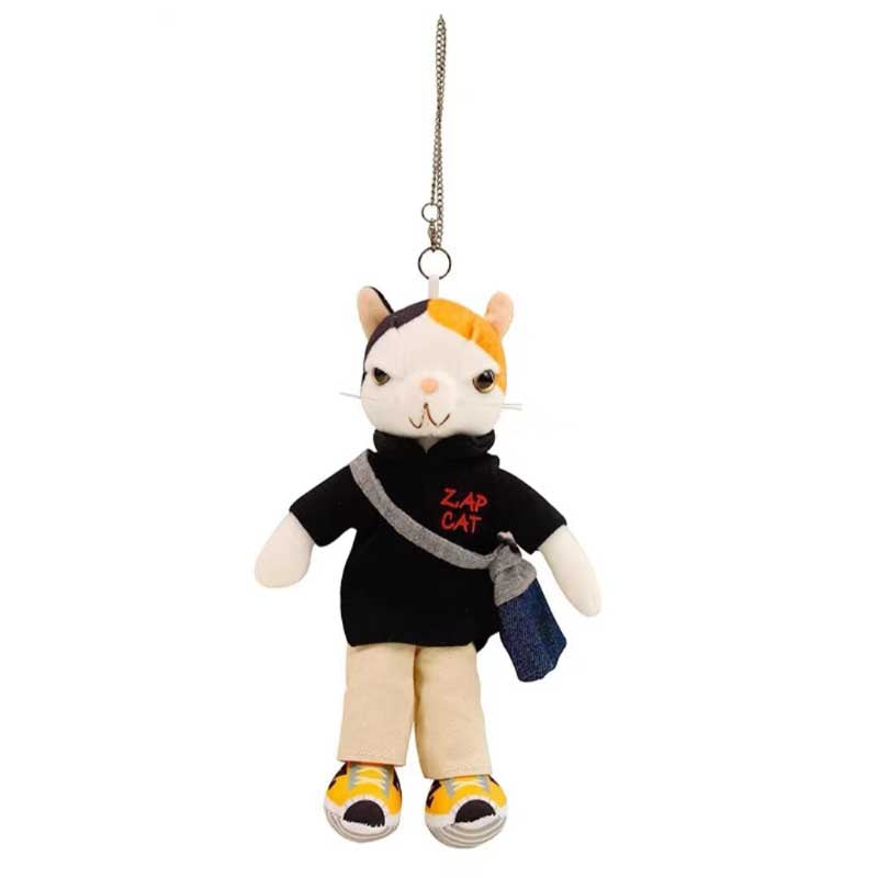 Hippe und trendige Katzenpuppen-Halskettenanhänger