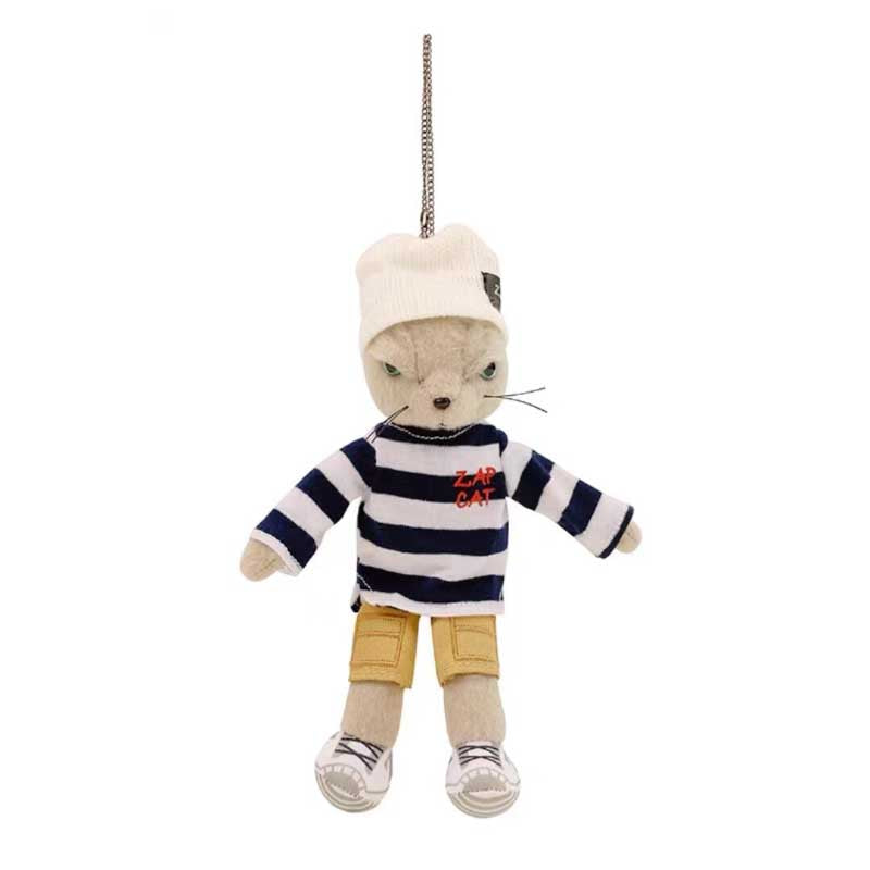 Hippe und trendige Katzenpuppen-Halskettenanhänger