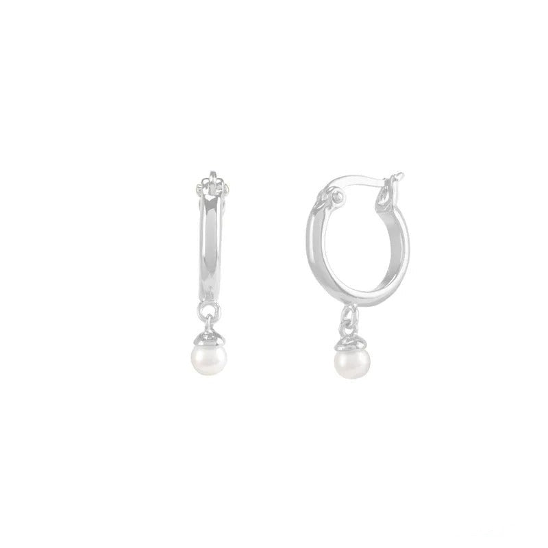 Carmiora - Perle Majesty Hoops Ohrringe