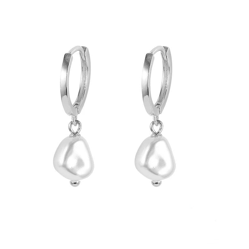 Carmiora - Perle Majesty Hoops Ohrringe