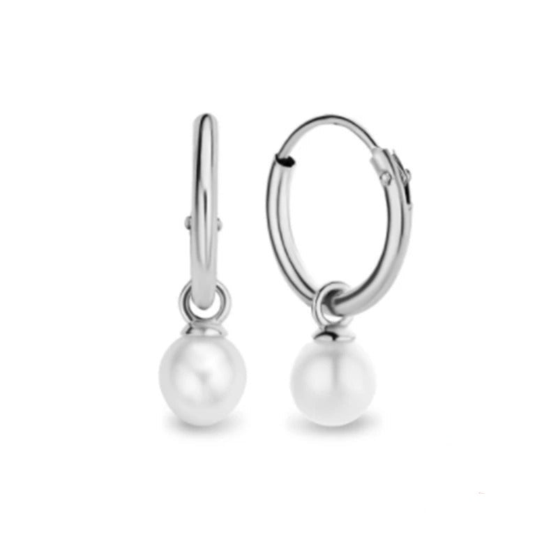 Carmiora - Perle Majesty Hoops Ohrringe