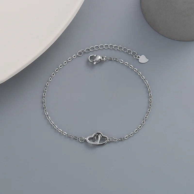 Carmiora - Silbernes Perlenarmband