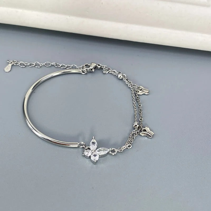 Carmiora - Schmetterlingsarmband für Damen