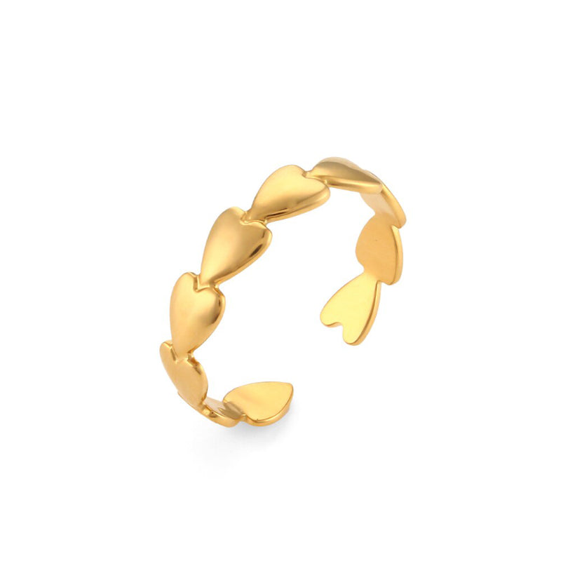 Ausgefallene, offene, verstellbare und stapelbare Ringe im Bohemian-Stil