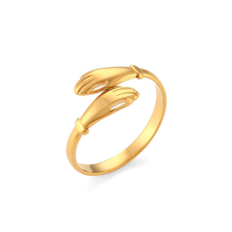 Ausgefallene, offene, verstellbare und stapelbare Ringe im Bohemian-Stil