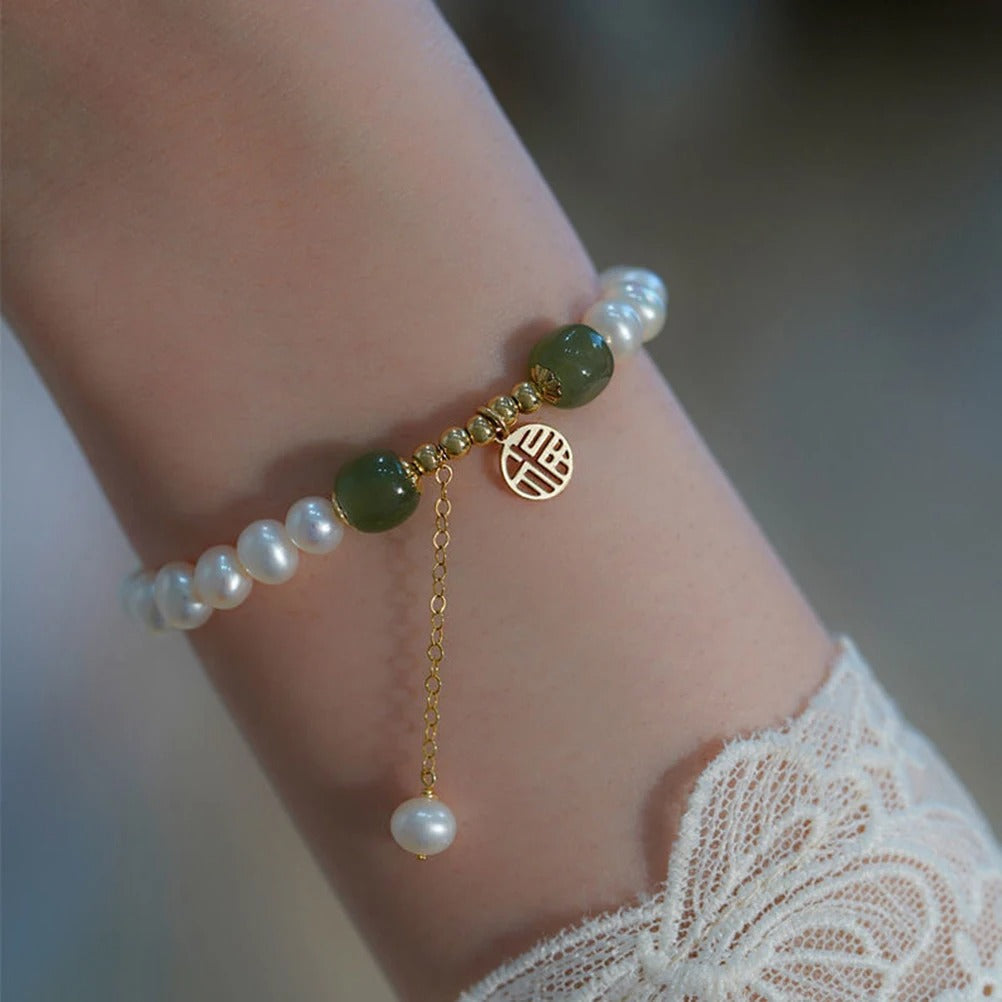 Carmiora - Dehnbares einzigartiges Perlenarmband