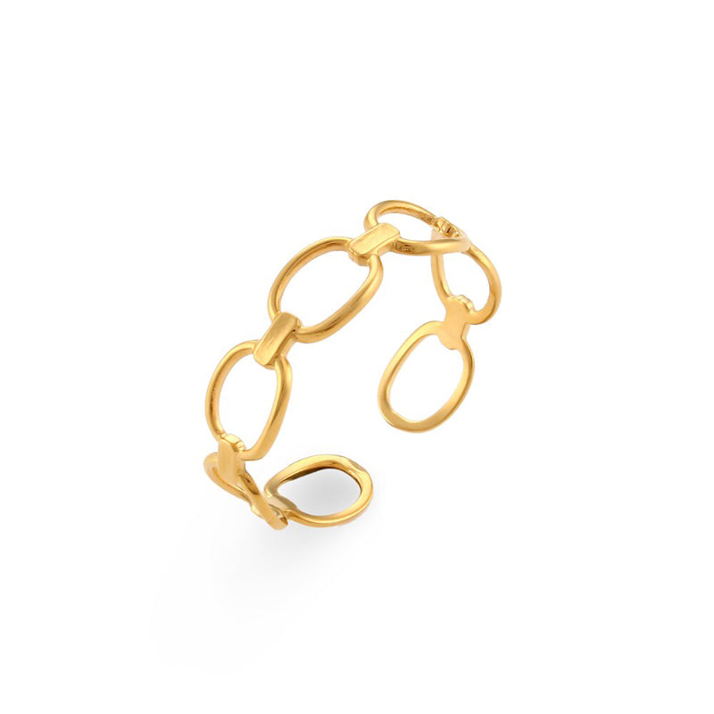 Ausgefallene, offene, verstellbare und stapelbare Ringe im Bohemian-Stil
