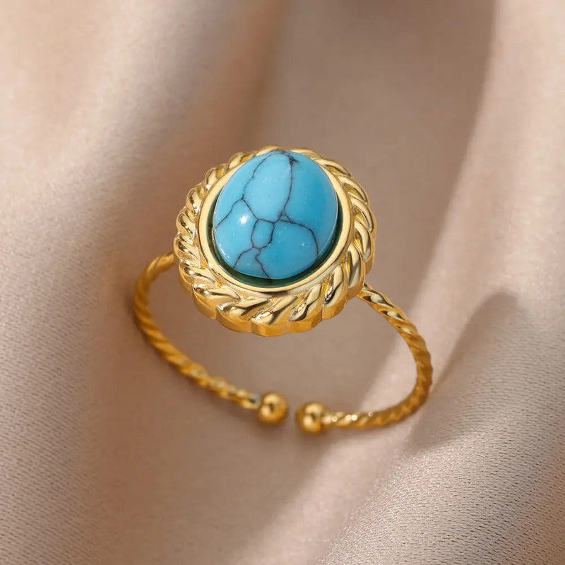 Carmiora - Opal Stein Ringe