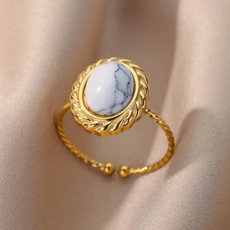 Carmiora - Opal Stein Ringe