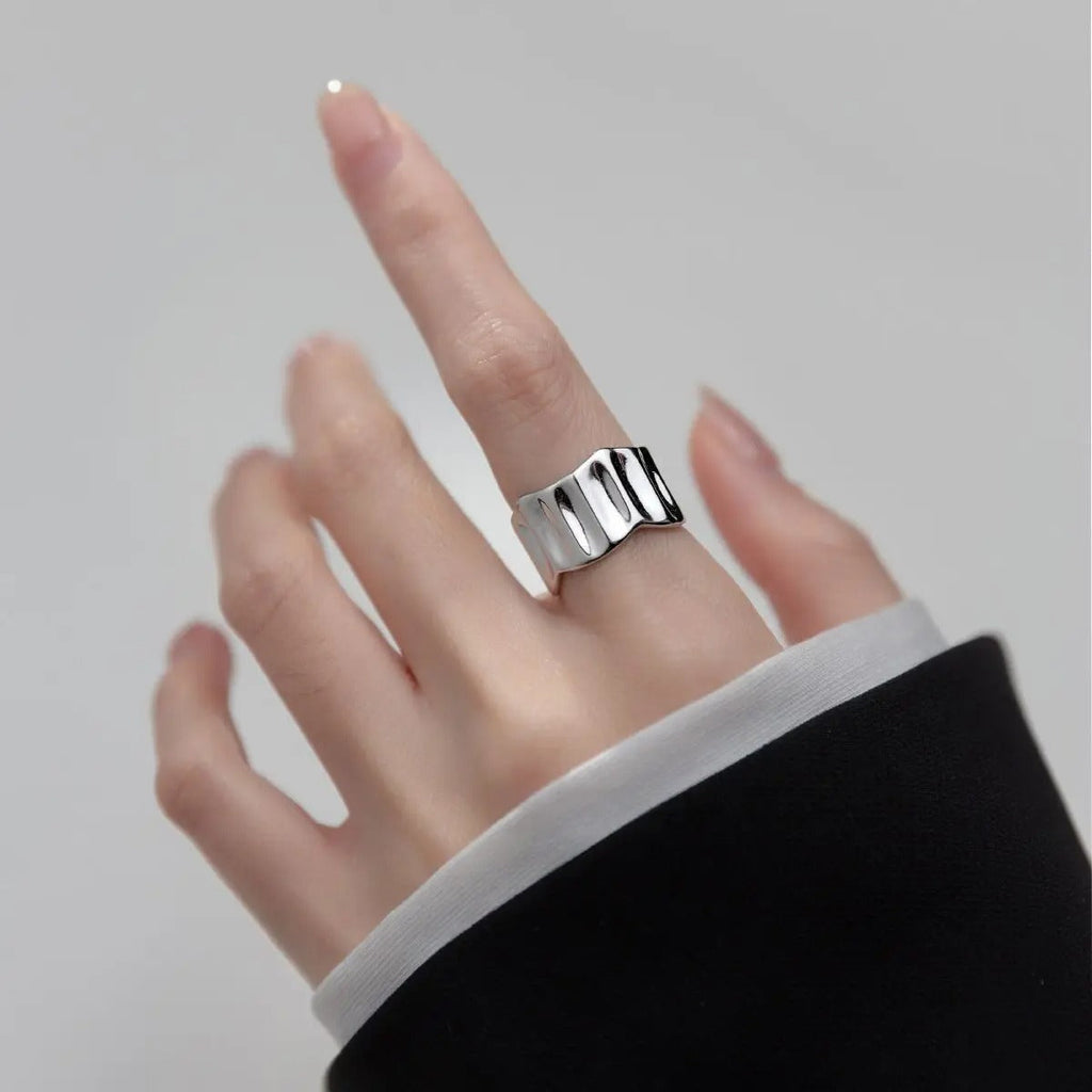 Carmiora - Geometrische elegante Ringe