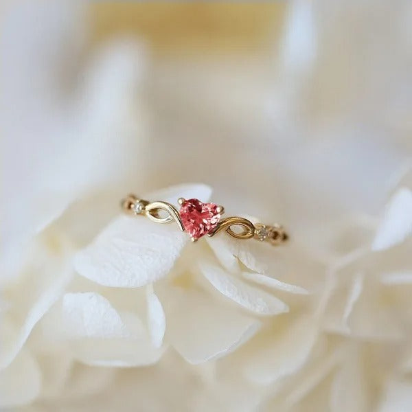 Carmiora - Ewige Liebe CZ Herz Ring