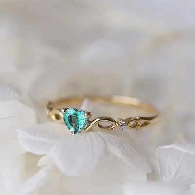 Carmiora - Ewige Liebe CZ Herz Ring