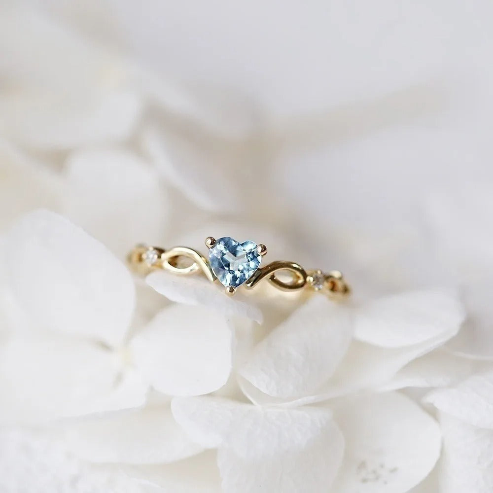 Carmiora - Ewige Liebe CZ Herz Ring