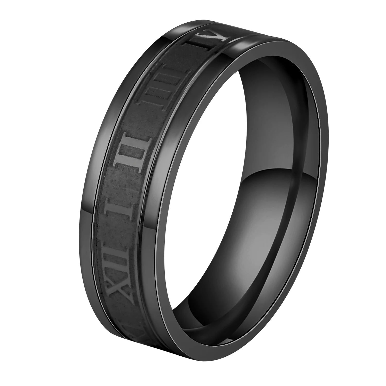 Carmiora - Zeitloser Ring mit römischen Ziffern