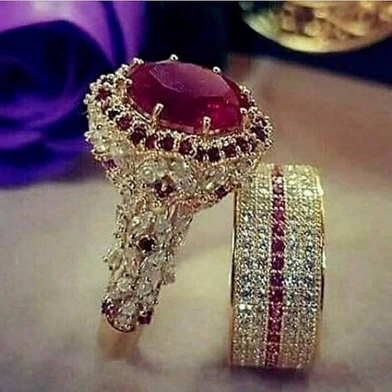 Carmiora - Modischer  Zirkoniastein Ring
