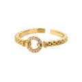 Carmiora - Runde Ringe mit Zirkonen