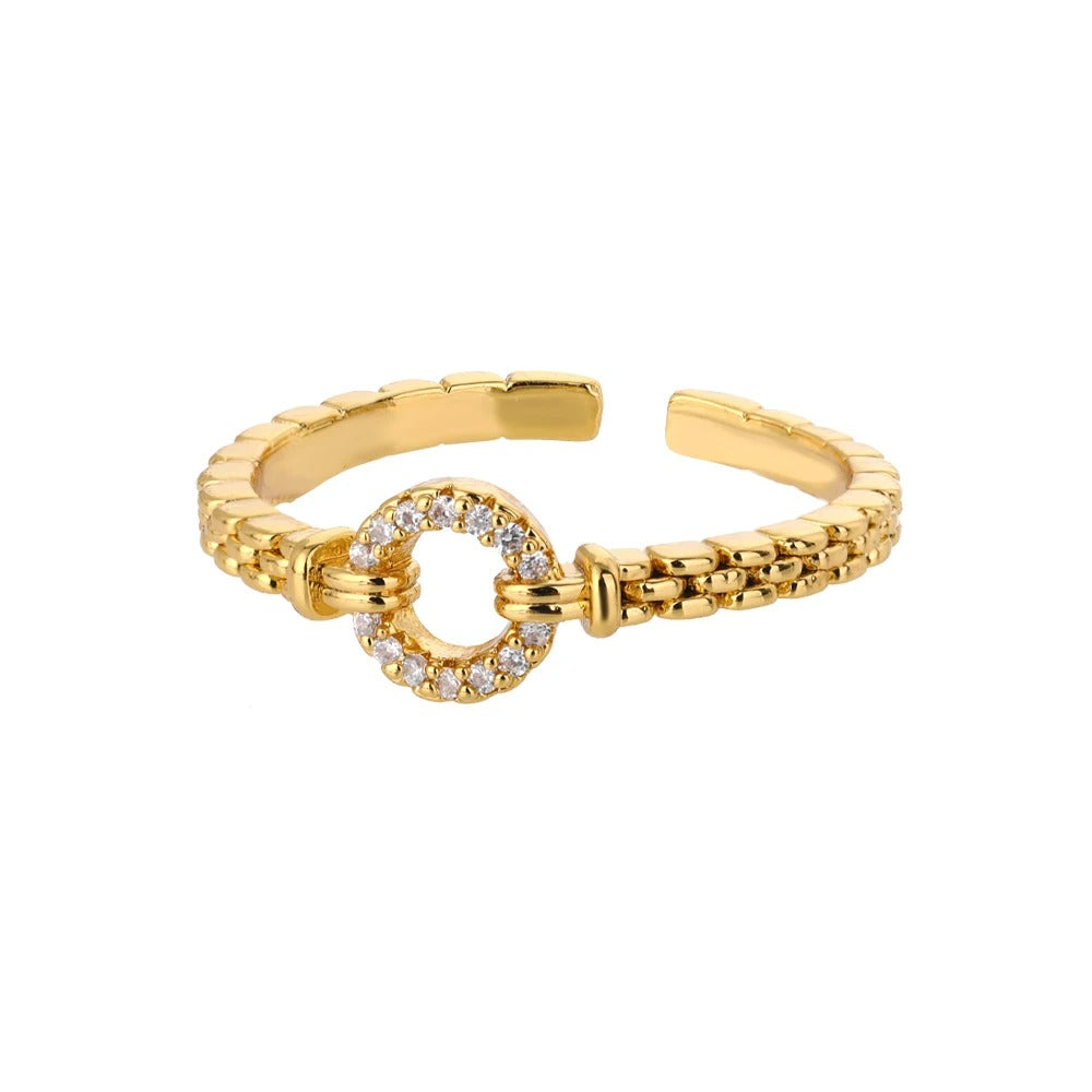 Carmiora - Runde Ringe mit Zirkonen